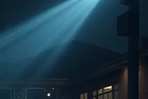 《深夜不睡的人都在看什么》封面，亮着的台灯与半杯凉茶
