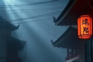 《候鸟邮局》封面，老邮局柜台与一叠待寄的信封